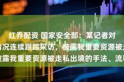红乔配资 国家安全部：某记者对特大稀土走私情况连续跟踪采访，披露我重要资源被走私出境的手法、流程